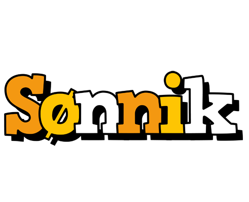 Sønnik cartoon logo