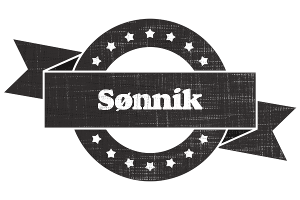 Sønnik grunge logo