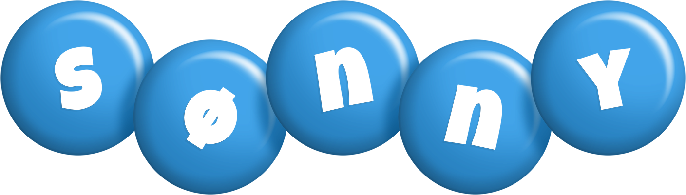 Sønny candy-blue logo
