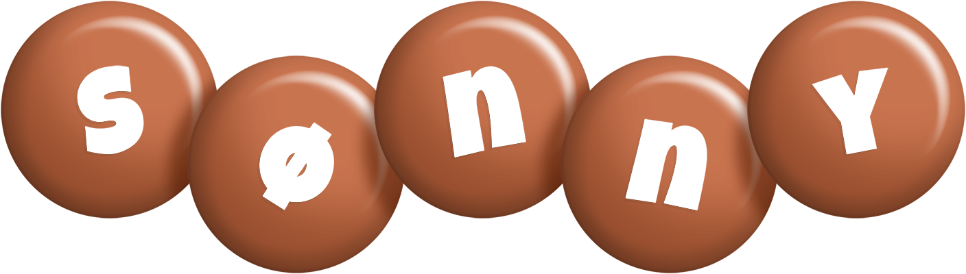Sønny candy-brown logo