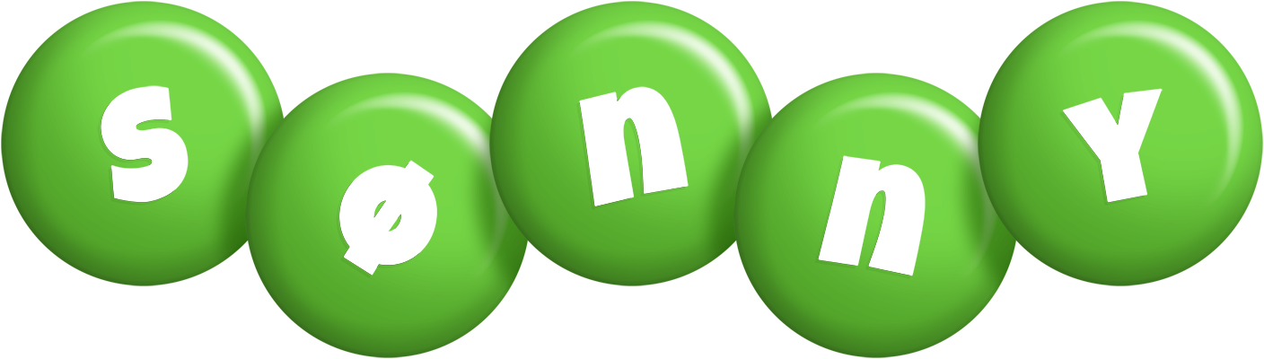 Sønny candy-green logo