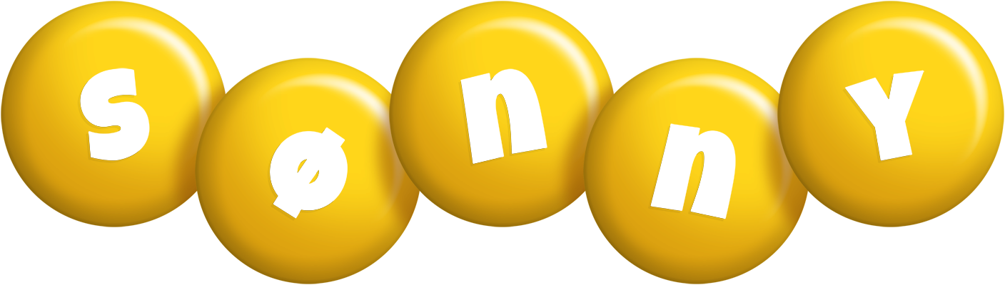 Sønny candy-yellow logo