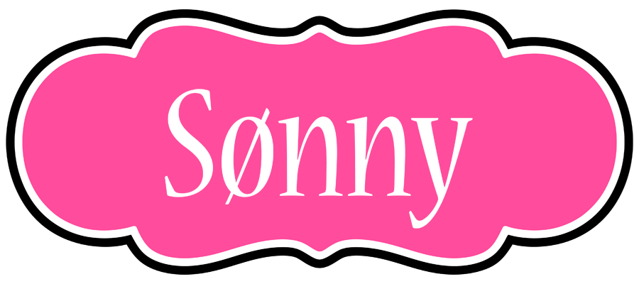 Sønny invitation logo