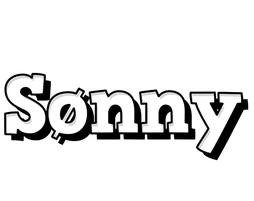 Sønny snowing logo