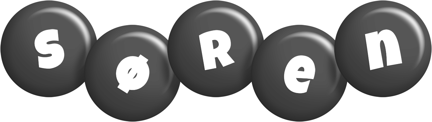 Søren candy-black logo