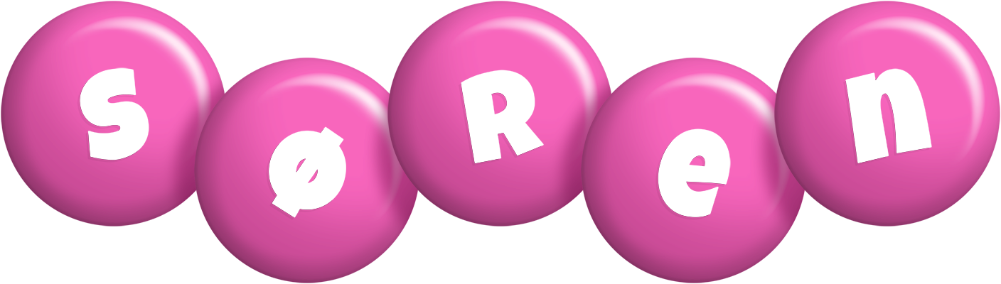 Søren candy-pink logo