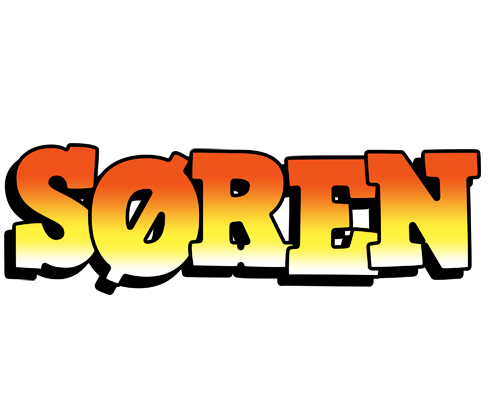 Søren sunset logo