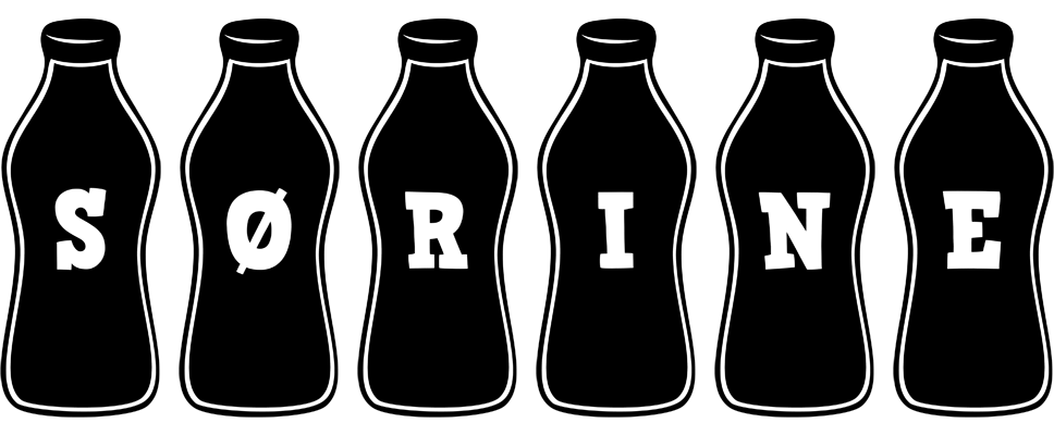 Sørine bottle logo