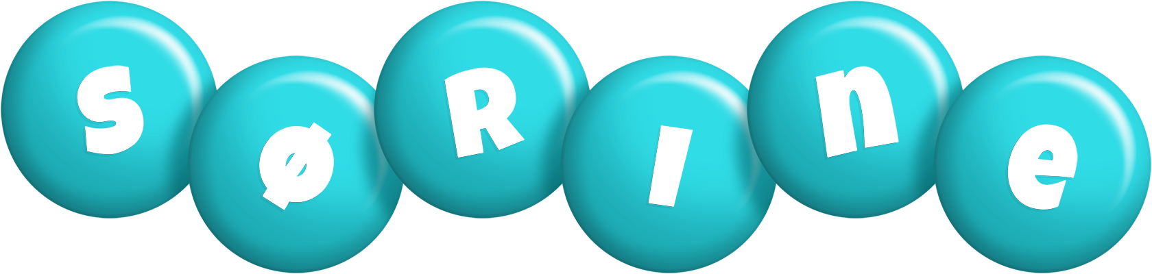 Sørine candy-azur logo
