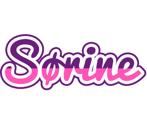 Sørine cheerful logo