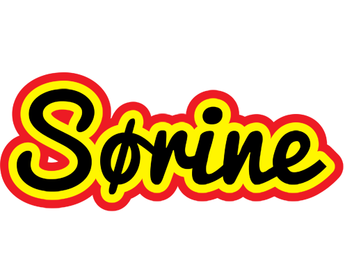 Sørine flaming logo