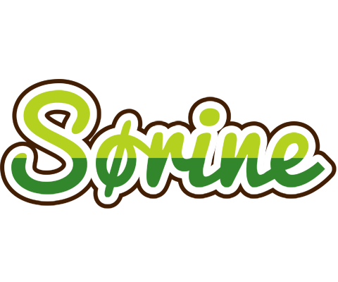 Sørine golfing logo