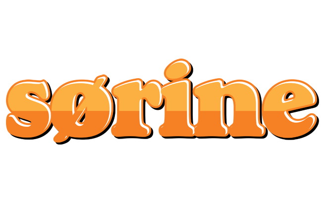Sørine orange logo