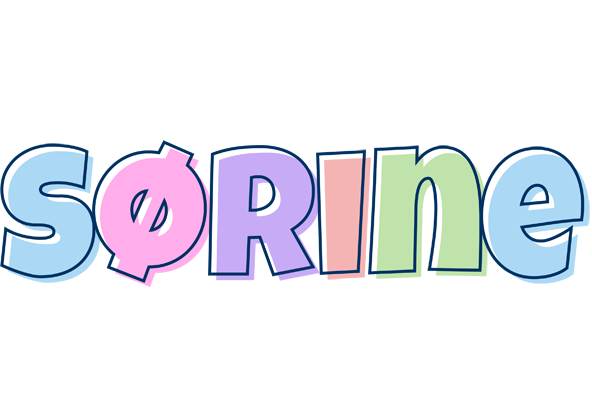 Sørine pastel logo