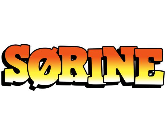 Sørine sunset logo