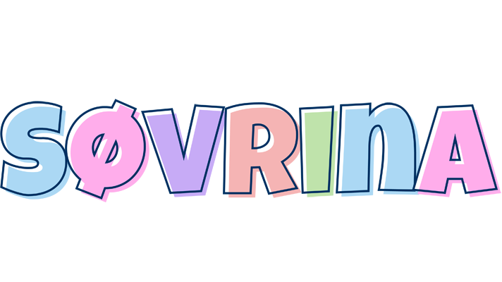 Søvrina pastel logo