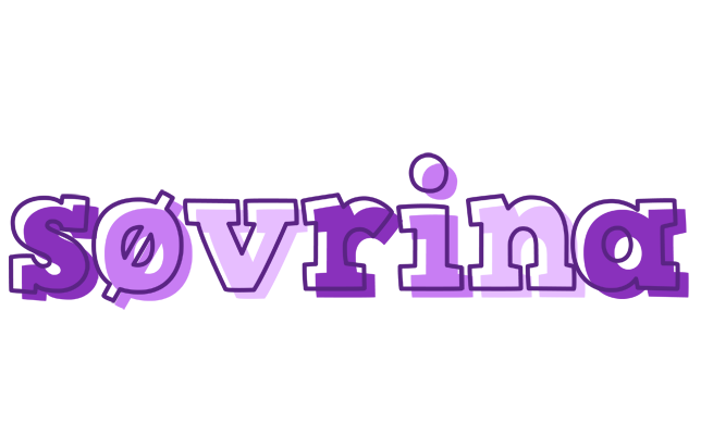 Søvrina sensual logo