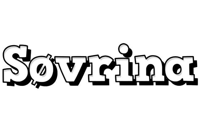 Søvrina snowing logo