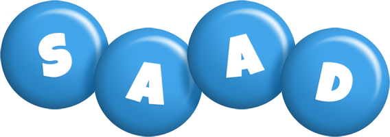Saad candy-blue logo