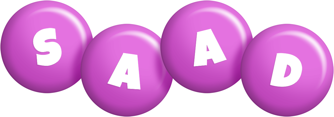 Saad candy-purple logo