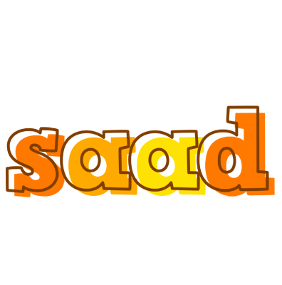 Saad desert logo
