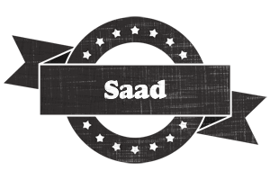 Saad grunge logo