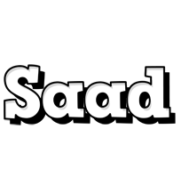 Saad snowing logo