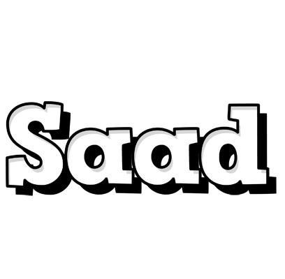 Saad snowing logo