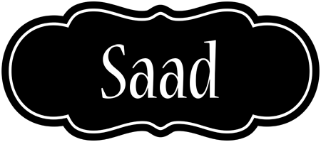 Saad welcome logo