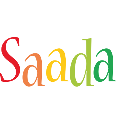 Saada birthday logo