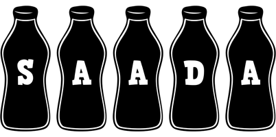 Saada bottle logo