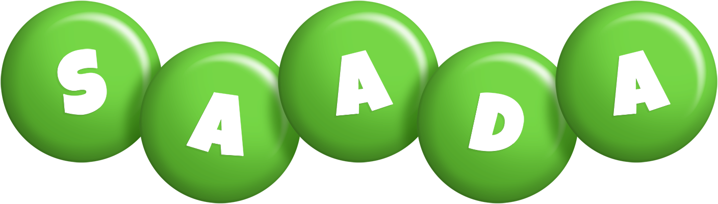 Saada candy-green logo