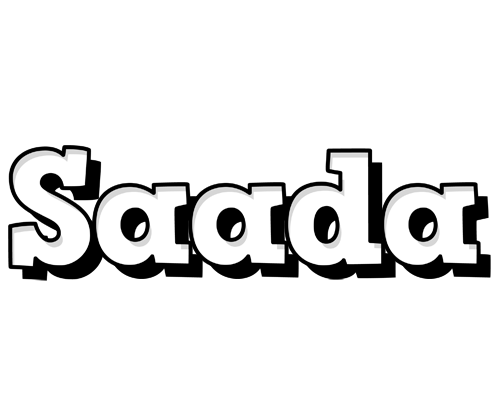Saada snowing logo