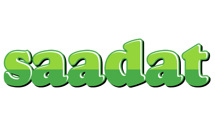 Saadat apple logo