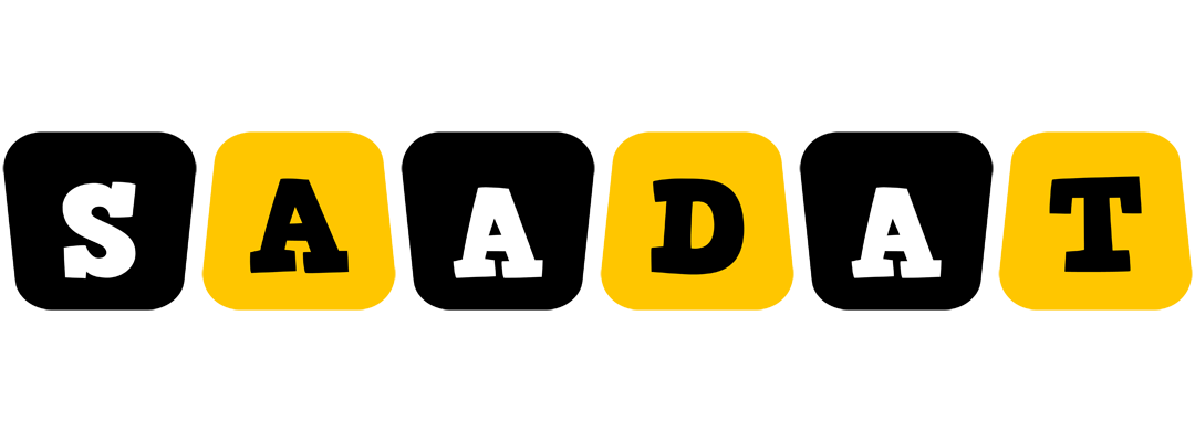 Saadat boots logo
