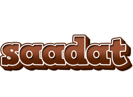 Saadat brownie logo