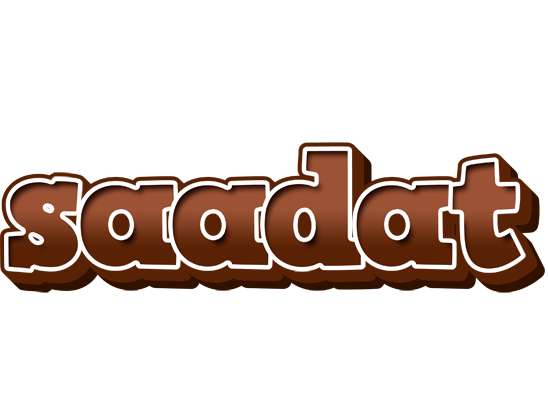 Saadat brownie logo