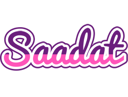 Saadat cheerful logo