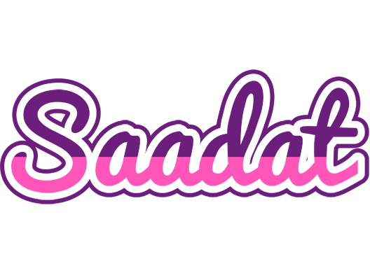Saadat cheerful logo