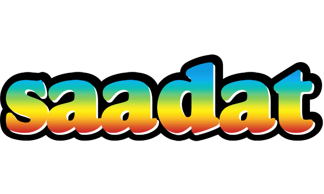 Saadat color logo