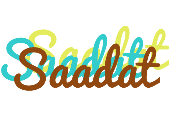 Saadat cupcake logo
