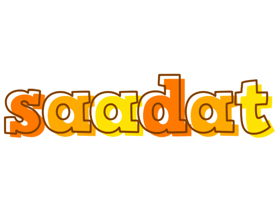 Saadat desert logo