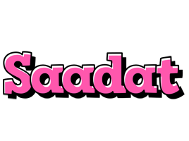 Saadat girlish logo