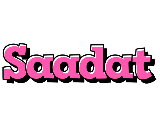 Saadat girlish logo