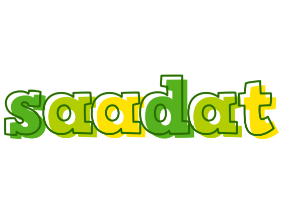 Saadat juice logo