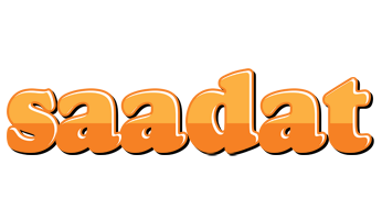 Saadat orange logo