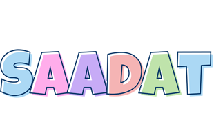 Saadat pastel logo