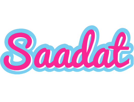 Saadat popstar logo
