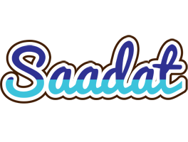 Saadat raining logo