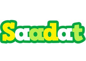 Saadat soccer logo